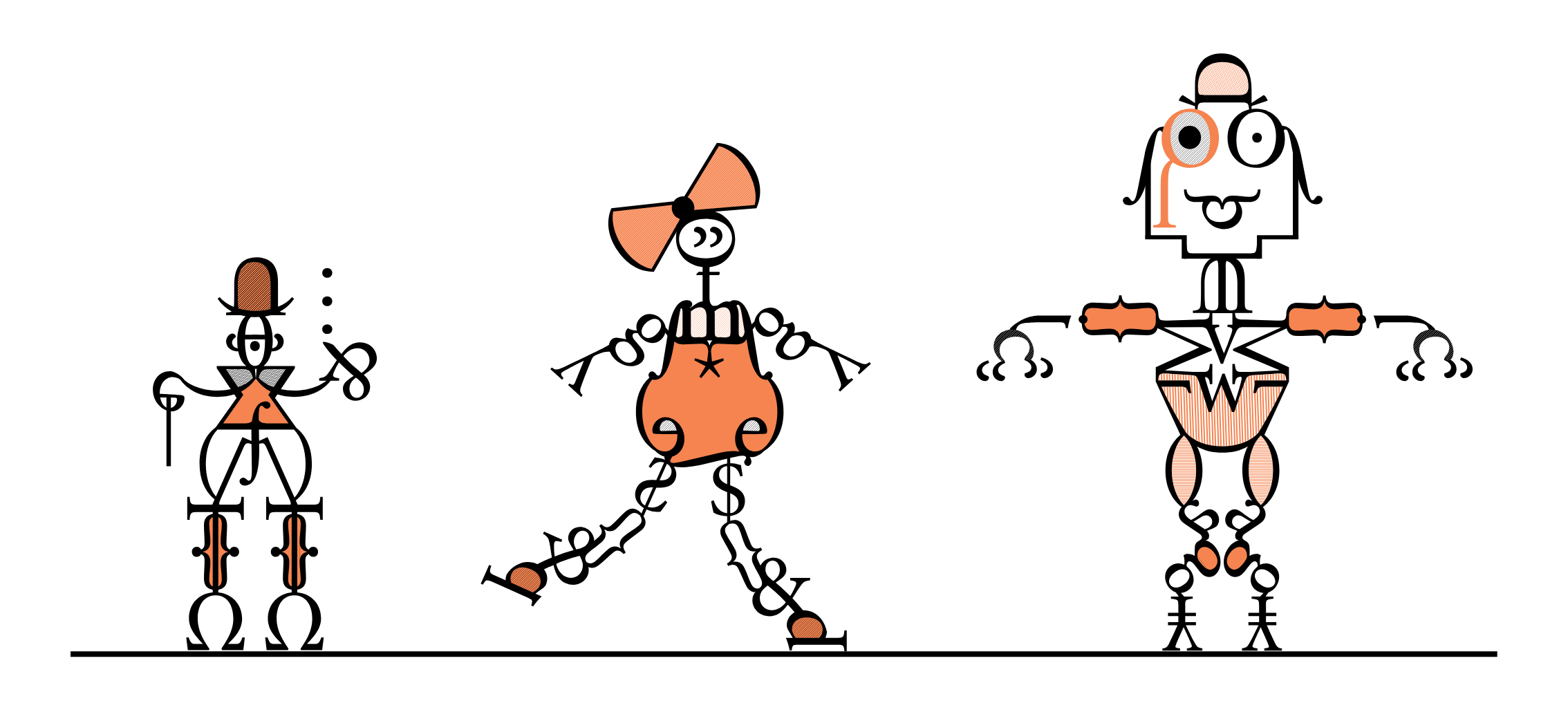  image de ma production de robot sur InDesign 